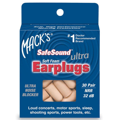 Macks Ultra Soft Foam Earplugs