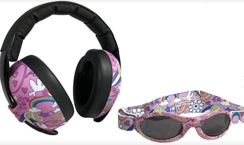 Banz Mini Earmuffs & Sunglasses Combo