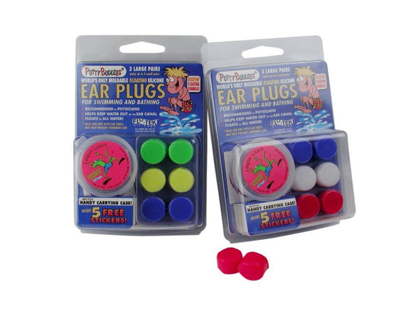 Large earring stoppers, silicone, 5 pairs