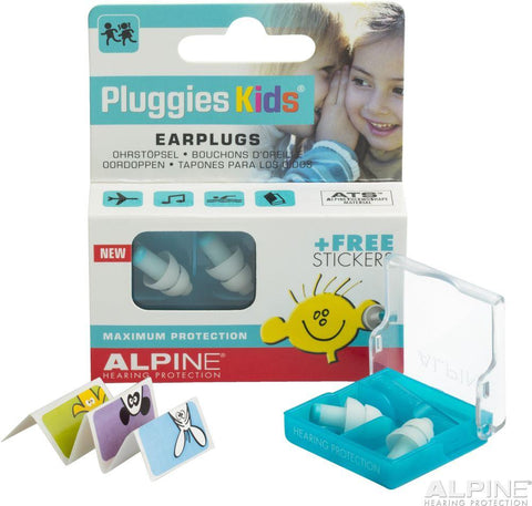 Alpine Pluggies multipurpose earplugs for kids