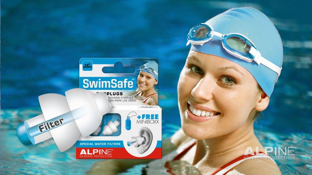 Alpine swimsafe earplugs for water