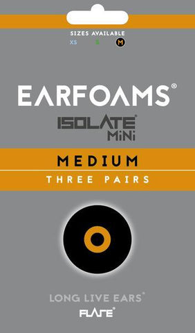 Flare Isolate MINI Replacement Earfoams