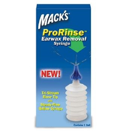 Macks Tri-Syringe for Earwax Removal